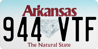 AR license plate 944VTF
