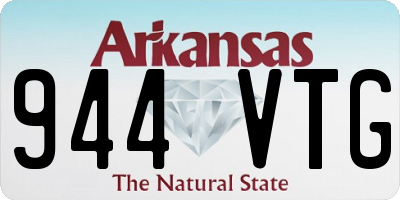 AR license plate 944VTG