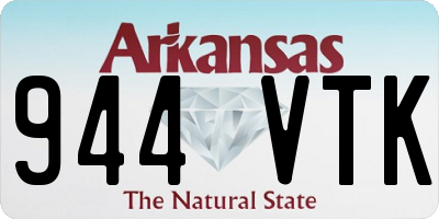 AR license plate 944VTK