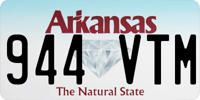 AR license plate 944VTM