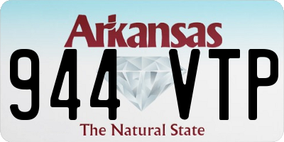 AR license plate 944VTP