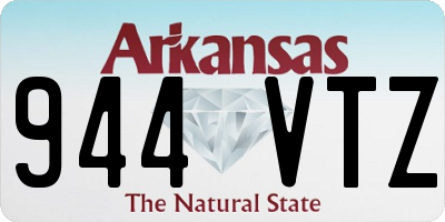 AR license plate 944VTZ