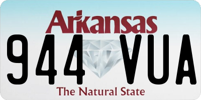 AR license plate 944VUA