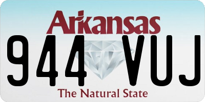 AR license plate 944VUJ