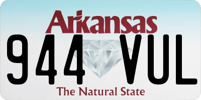 AR license plate 944VUL