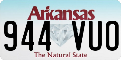 AR license plate 944VUO
