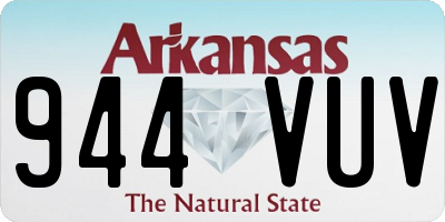 AR license plate 944VUV