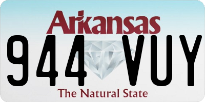 AR license plate 944VUY
