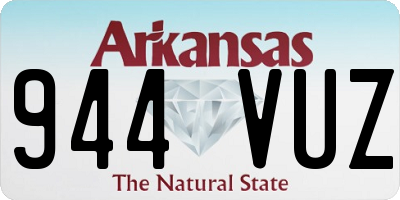 AR license plate 944VUZ