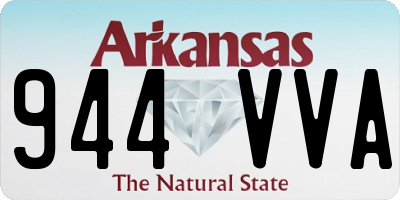 AR license plate 944VVA