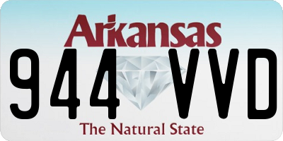 AR license plate 944VVD