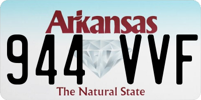 AR license plate 944VVF