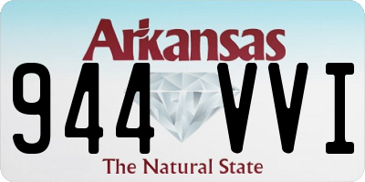 AR license plate 944VVI