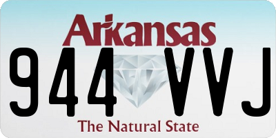 AR license plate 944VVJ