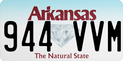 AR license plate 944VVM