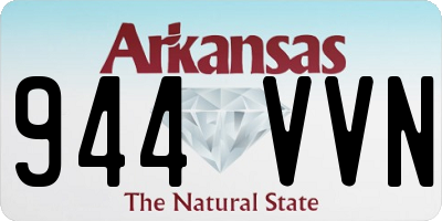 AR license plate 944VVN