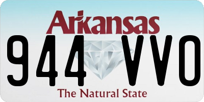 AR license plate 944VVO