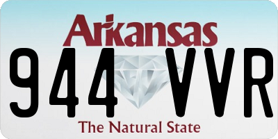 AR license plate 944VVR