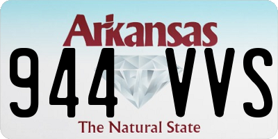 AR license plate 944VVS