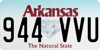 AR license plate 944VVU