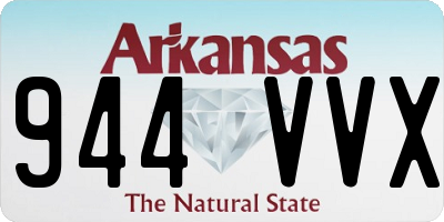 AR license plate 944VVX
