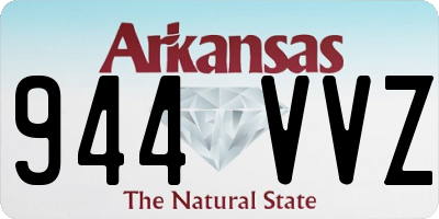 AR license plate 944VVZ