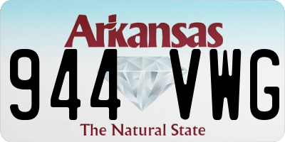 AR license plate 944VWG