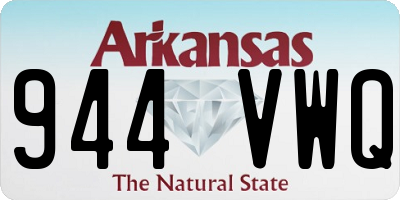 AR license plate 944VWQ