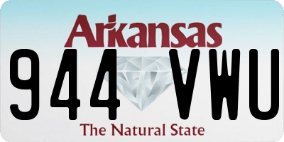 AR license plate 944VWU