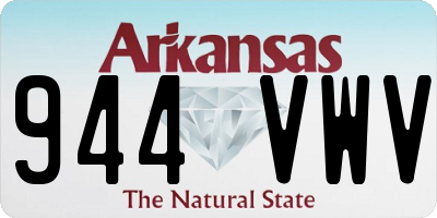 AR license plate 944VWV