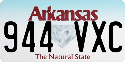 AR license plate 944VXC