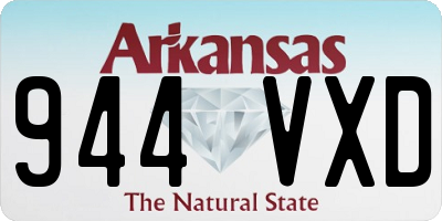 AR license plate 944VXD