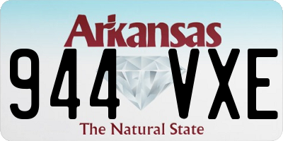 AR license plate 944VXE