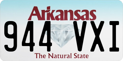 AR license plate 944VXI