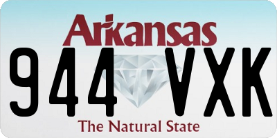 AR license plate 944VXK