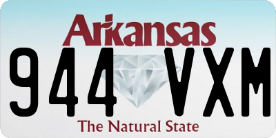 AR license plate 944VXM