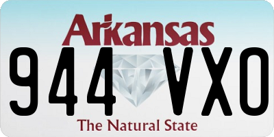 AR license plate 944VXO