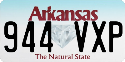 AR license plate 944VXP