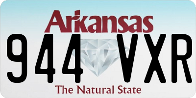 AR license plate 944VXR