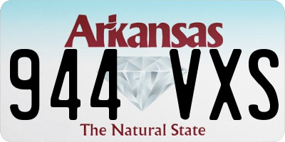 AR license plate 944VXS