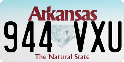 AR license plate 944VXU