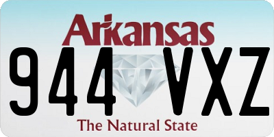 AR license plate 944VXZ