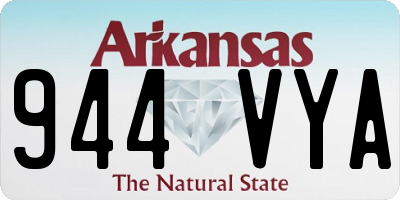 AR license plate 944VYA