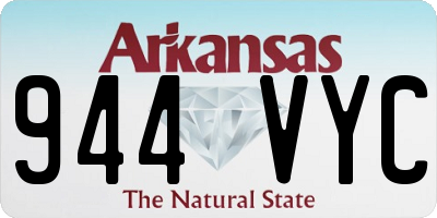 AR license plate 944VYC