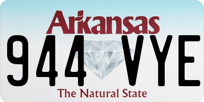 AR license plate 944VYE