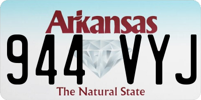AR license plate 944VYJ