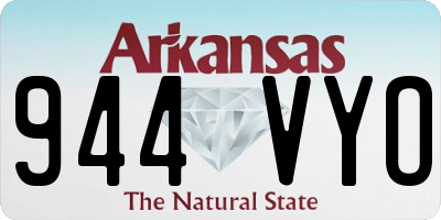 AR license plate 944VYO