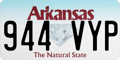 AR license plate 944VYP