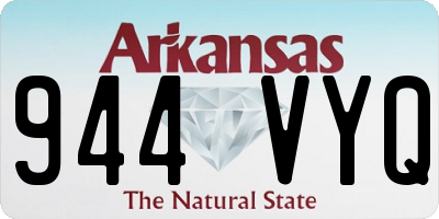 AR license plate 944VYQ