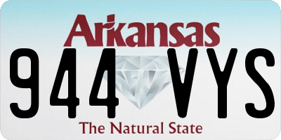 AR license plate 944VYS